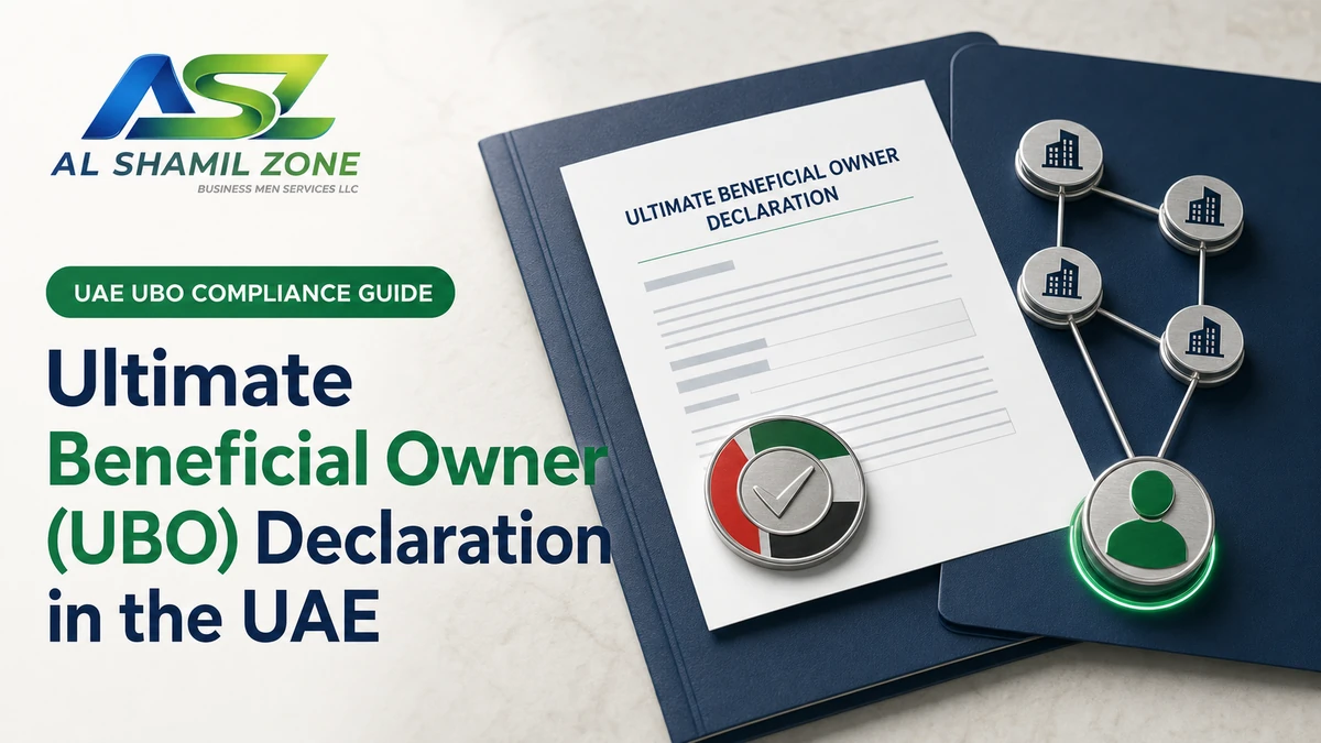 Corporate ownership structure leading to an identified ultimate beneficial owner